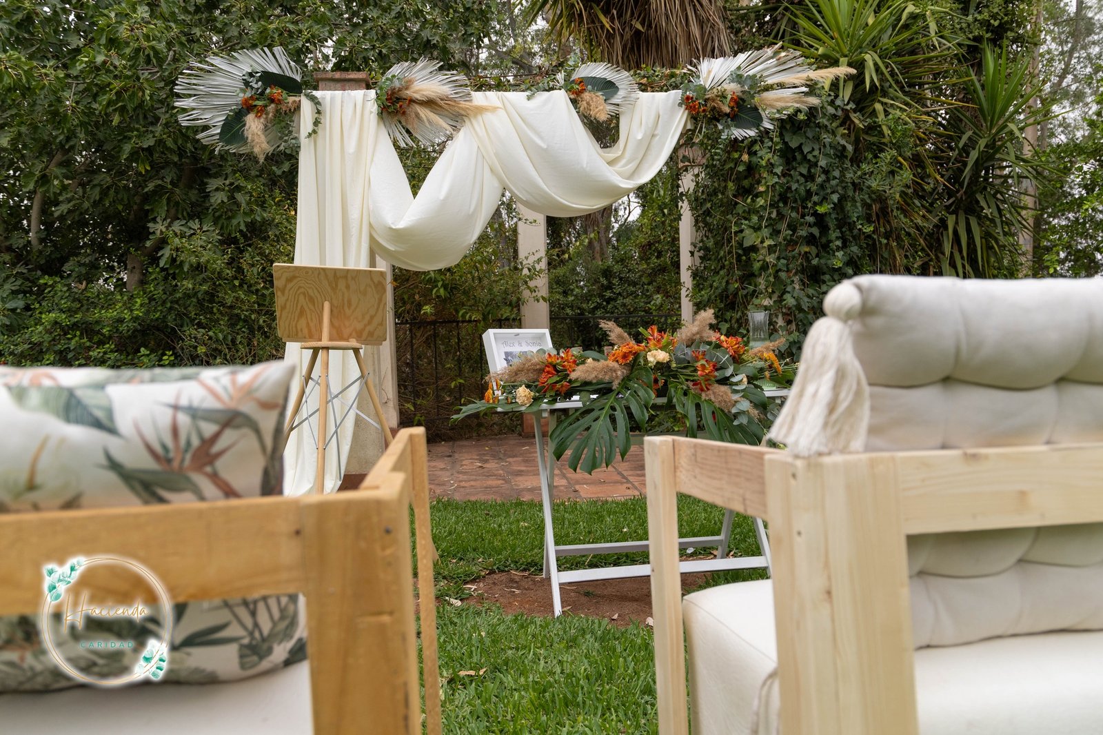 Celebración de boda en entorno natural en Sevilla