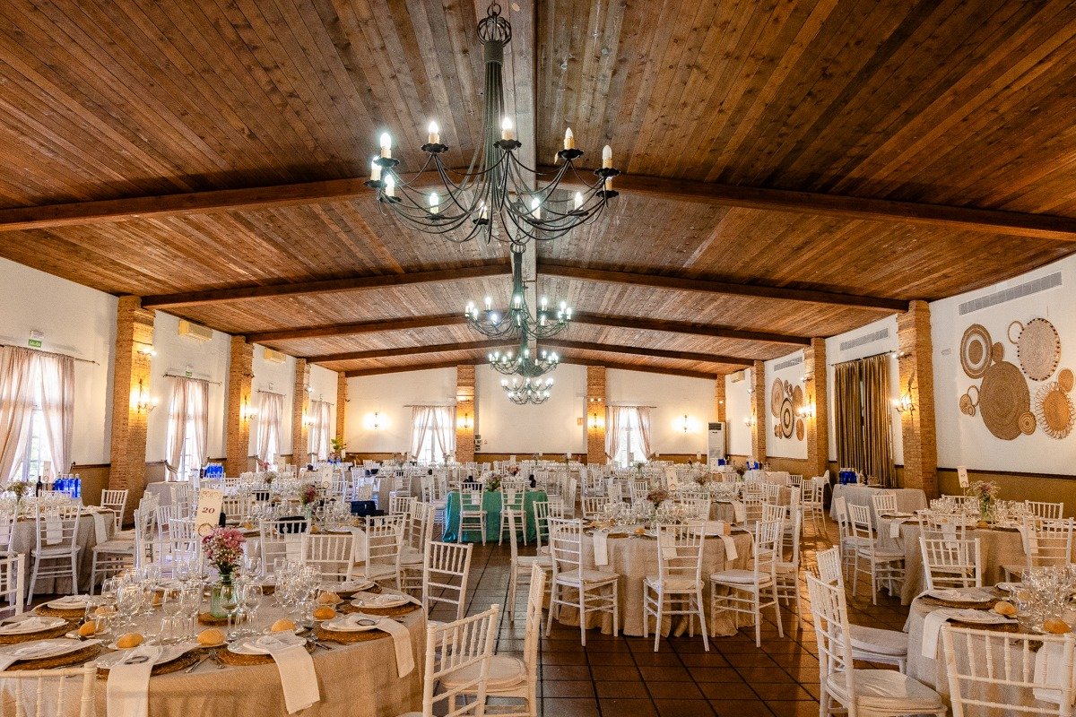 Interior de hacienda para eventos familiares y corporativos